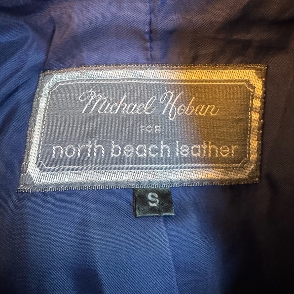 Michael Hoban by North Beach Leather Military Style Long Sleeve Midi Dress - Picture 9 of 11